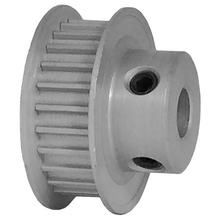 B&B Manufacturing 25-3M06-6FA3, Timing Pulley, Aluminum, Clear Anodized, 25-3M06-6FA3